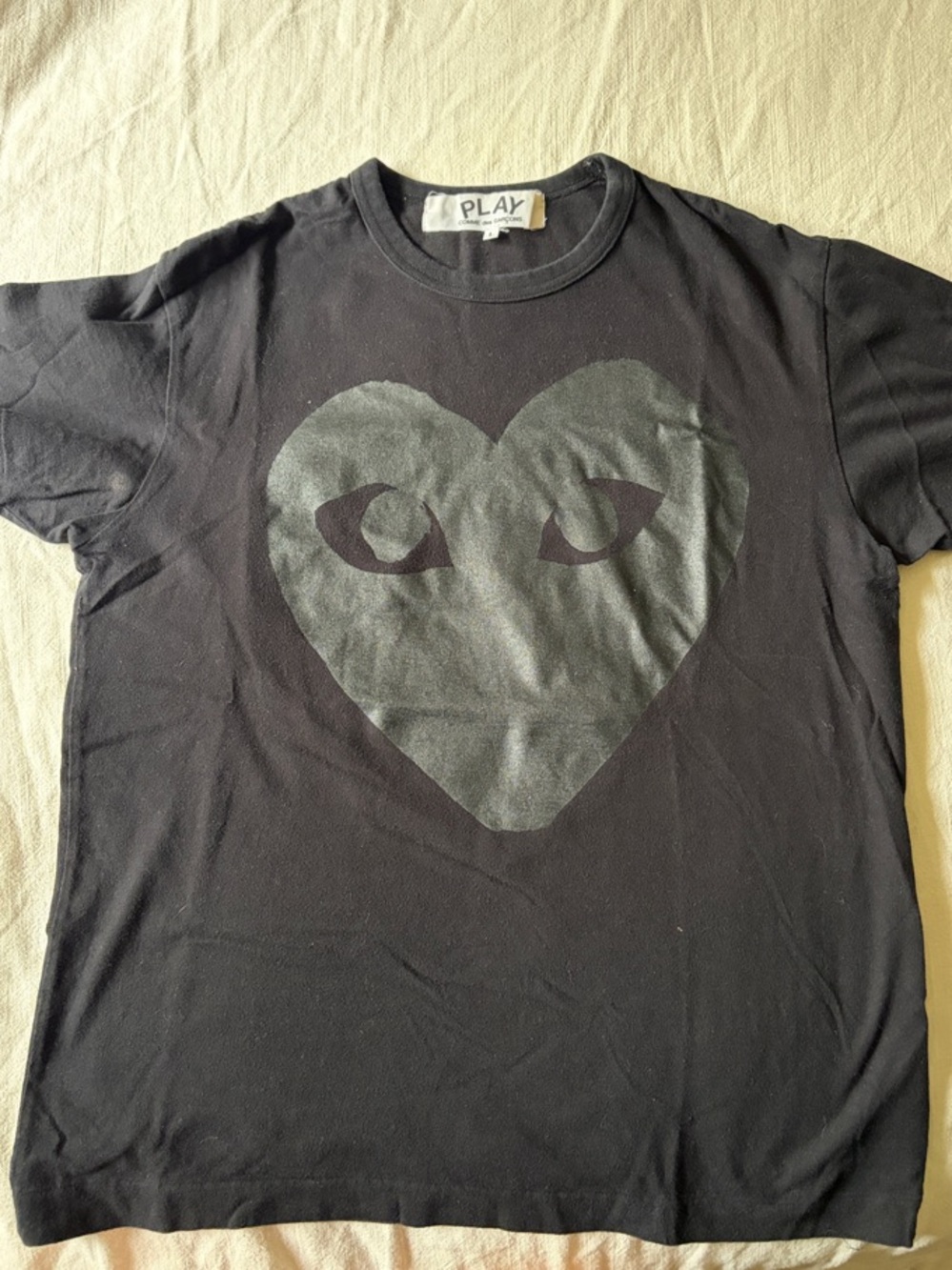 Comme des Garcons PLAY Black Heart Graphic Men's Tee